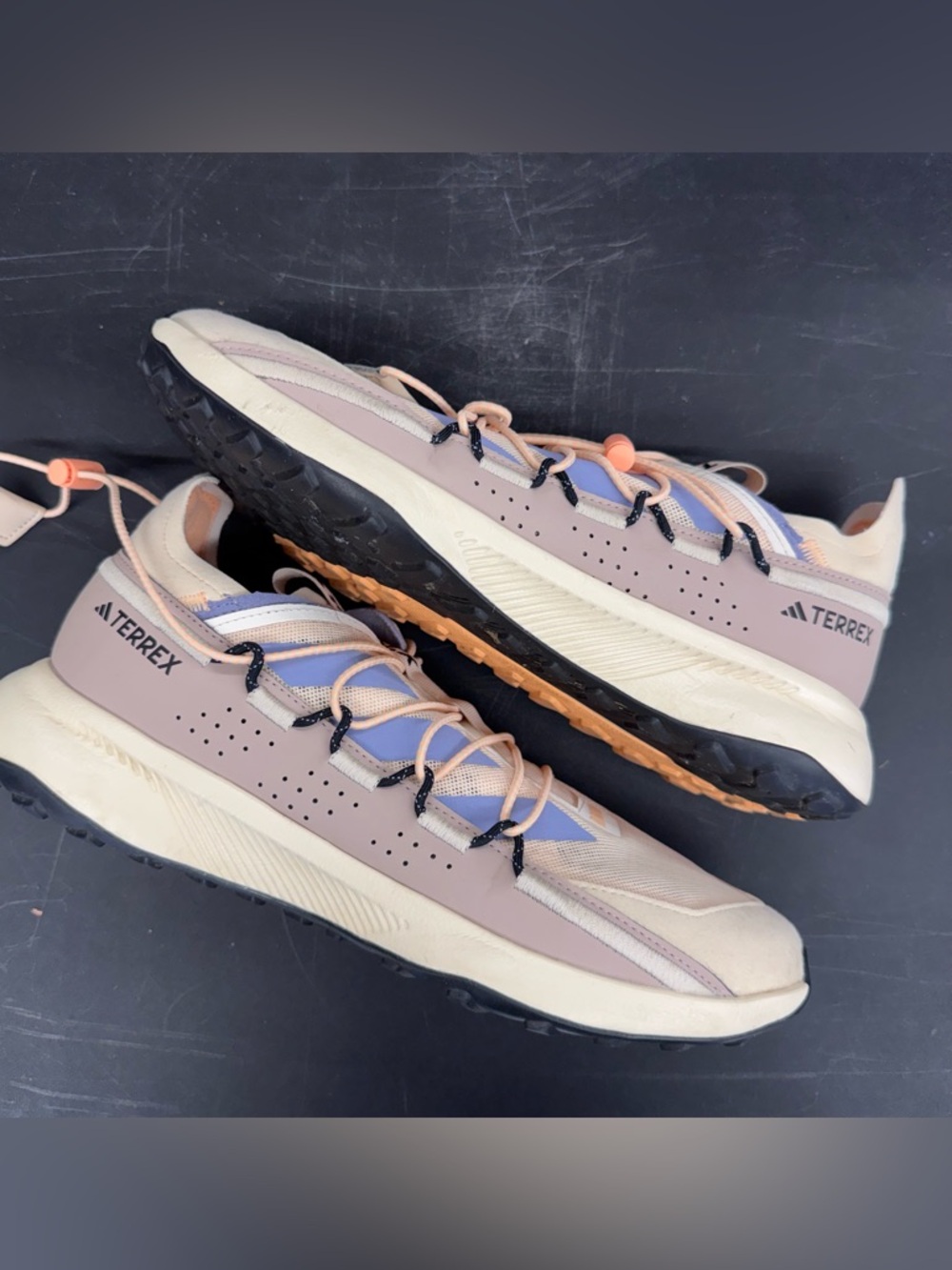 adidas Terrex Trail Shoes in Blush Pink, Lavender & Black